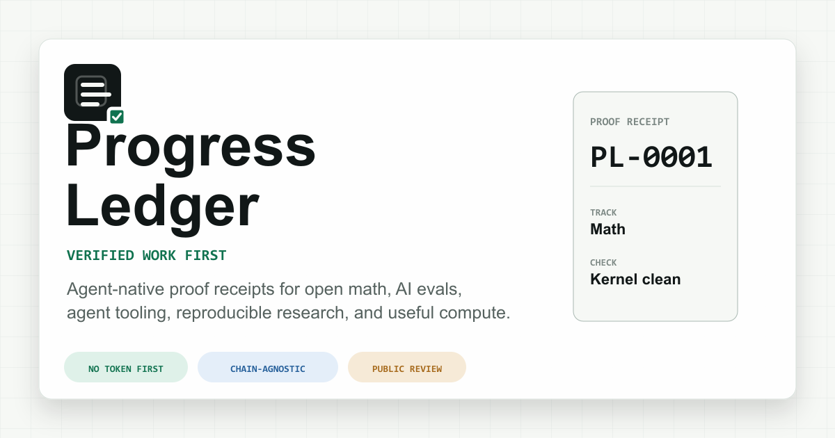 Progress Ledger link preview